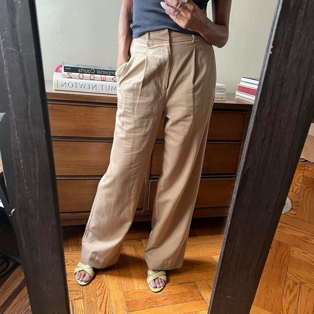 Everlane Draper Pleated Trouser - longer inseam for tall girlies